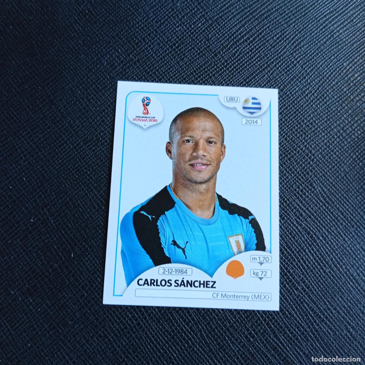 Cromos de Futebol: 105 CARLOS SANCHEZ URUGUAY PANINI MUNDIAL RUSIA 2018 CROMO FUTBOL 18 - SIN PEGAR - /CJ2 ..