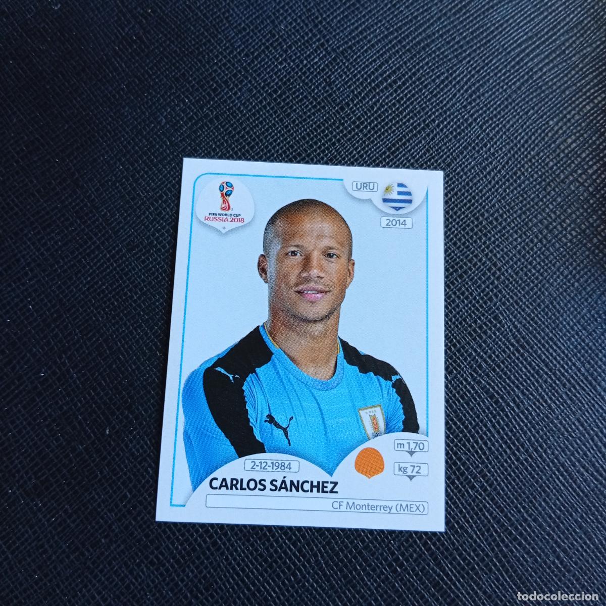 Cromos de f&uacute;tbol: 105 CARLOS SANCHEZ URUGUAY PANINI MUNDIAL RUSIA 2018 CROMO FUTBOL 18 - SIN PEGAR - /CJ2 ...
