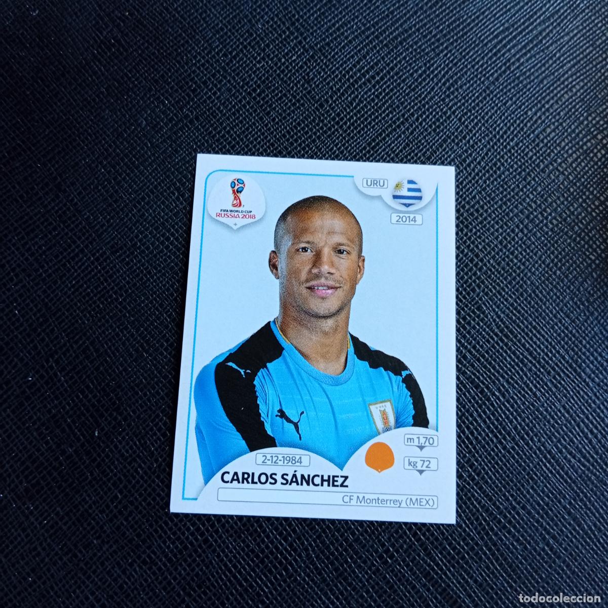 Cromos de f&uacute;tbol: 105 CARLOS SANCHEZ URUGUAY PANINI MUNDIAL RUSIA 2018 CROMO FUTBOL 18 - SIN PEGAR - /CJ2 .....