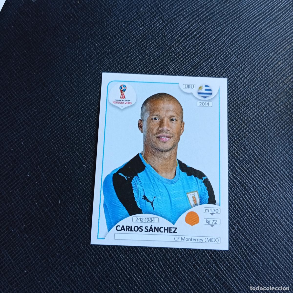 Cromos de f&uacute;tbol: 105 CARLOS SANCHEZ URUGUAY PANINI MUNDIAL RUSIA 2018 CROMO FUTBOL 18 - SIN PEGAR - /CJ2 .....