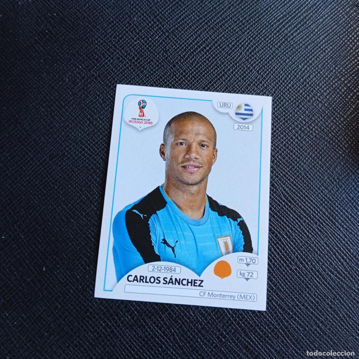 Cromos de f&uacute;tbol: 105 CARLOS SANCHEZ URUGUAY PANINI MUNDIAL RUSIA 2018 CROMO FUTBOL 18 - SIN PEGAR - /CJ2 .....