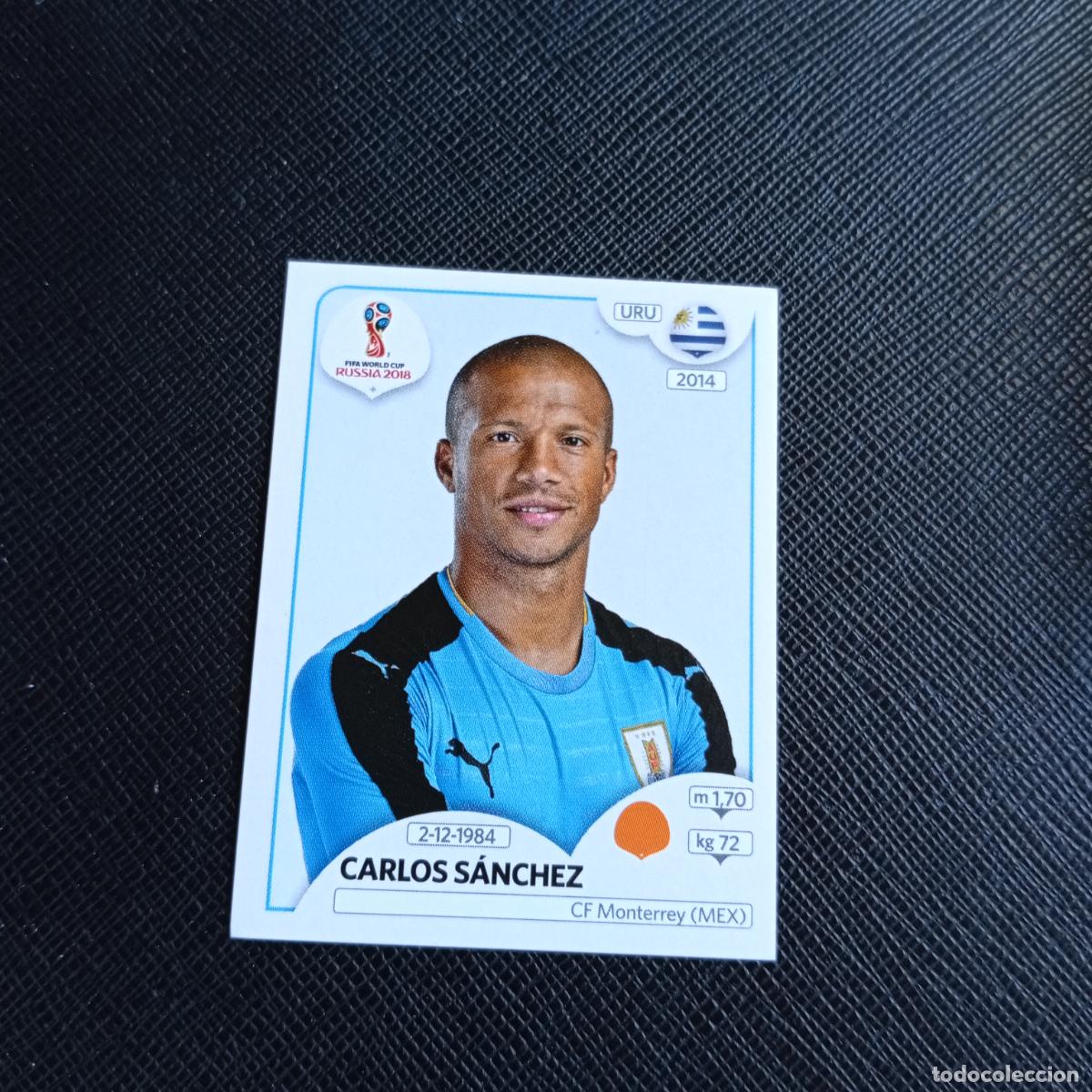 Cromos de f&uacute;tbol: 105 CARLOS SANCHEZ URUGUAY PANINI MUNDIAL RUSIA 2018 CROMO FUTBOL 18 - SIN PEGAR - /CJ2 ......