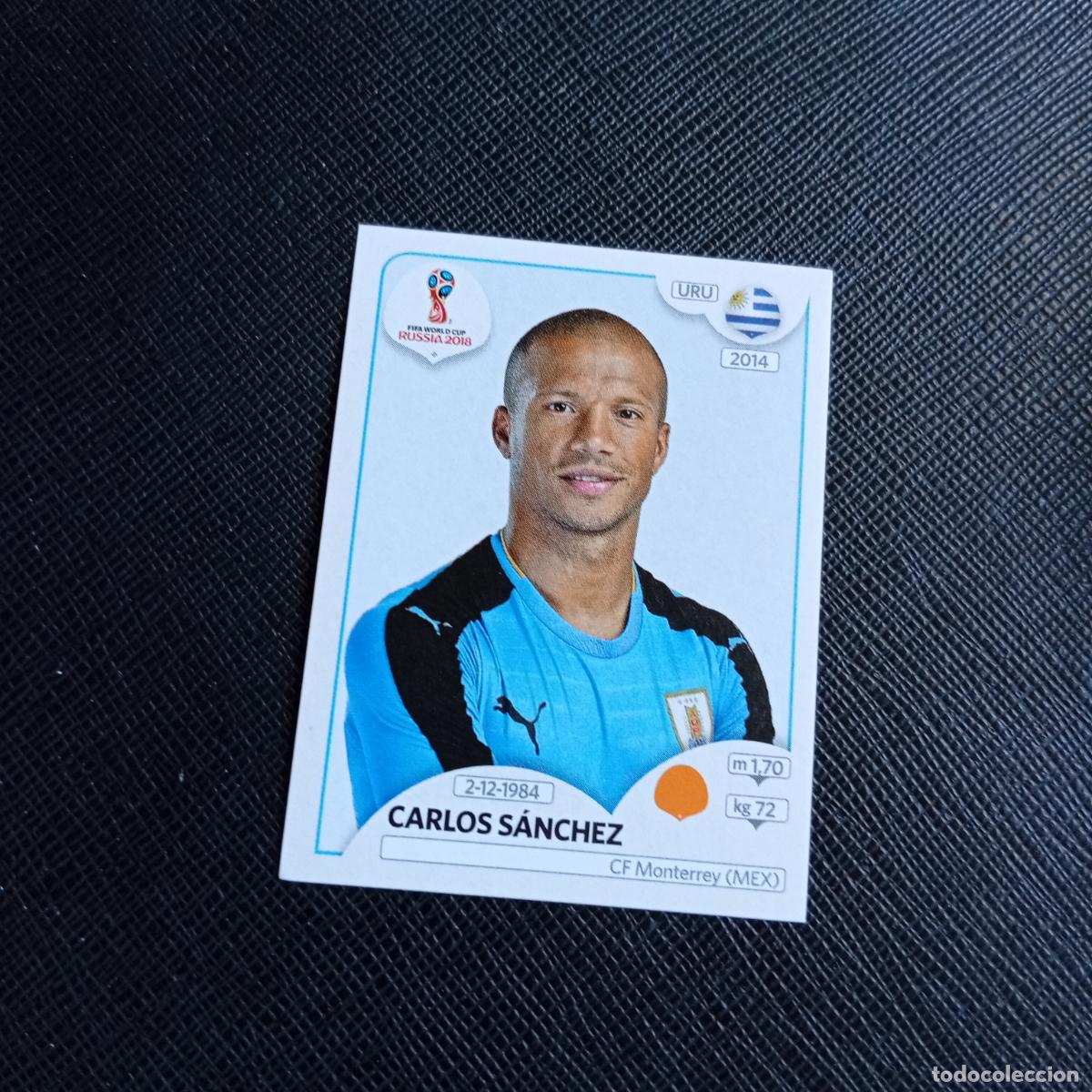 Cromos de f&uacute;tbol: 105 CARLOS SANCHEZ URUGUAY PANINI MUNDIAL RUSIA 2018 CROMO FUTBOL 18 - SIN PEGAR - /CJ2 ......