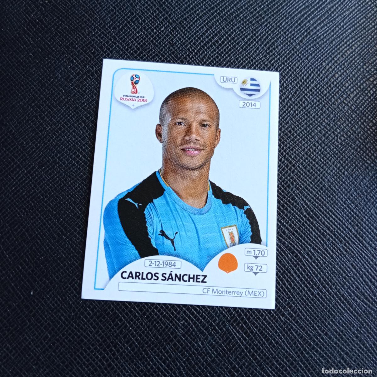 Cromos de f&uacute;tbol: 105 CARLOS SANCHEZ URUGUAY PANINI MUNDIAL RUSIA 2018 CROMO FUTBOL 18 - SIN PEGAR - /CJ2 .......