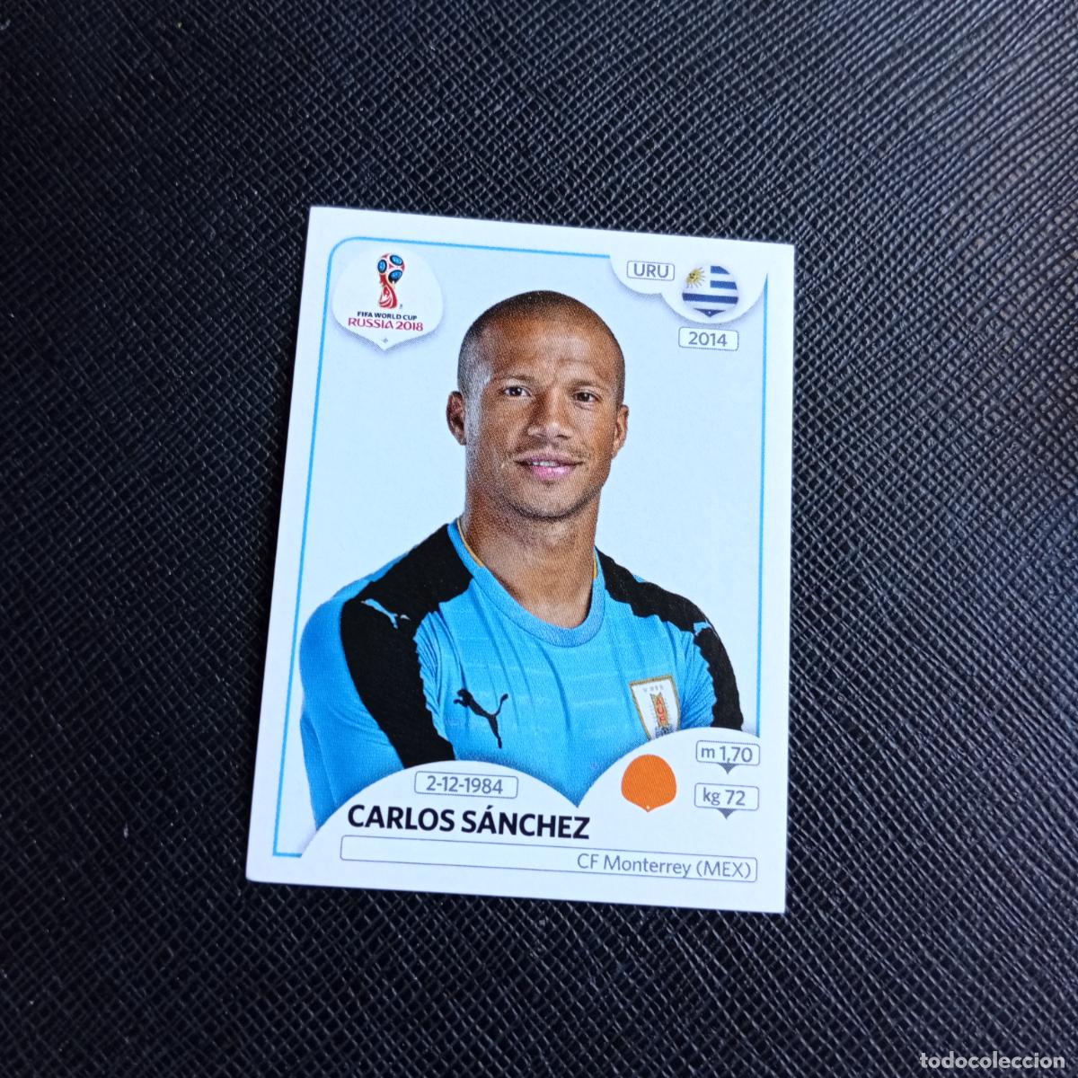 Cromos de f&uacute;tbol: 105 CARLOS SANCHEZ URUGUAY PANINI MUNDIAL RUSIA 2018 CROMO FUTBOL 18 - SIN PEGAR - /CJ2 ........