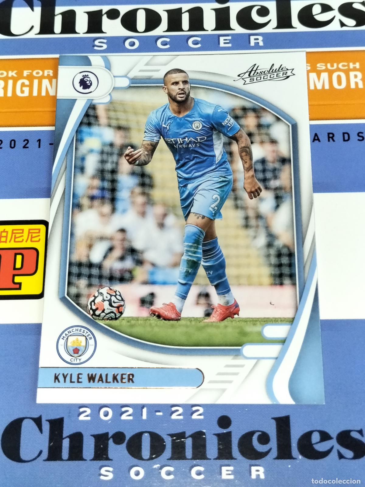 Cromos de f&uacute;tbol: 51 KYLE WALKER MANCHESTER CITY CARD CHRONICLES ABSOLUTE PREMIER SOCCER 2021 2022 21 22 PANINI