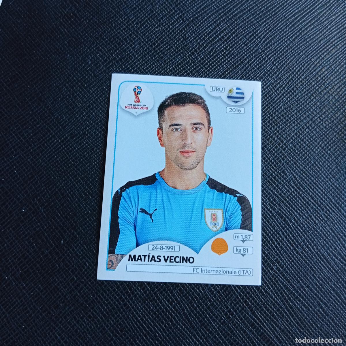 Figurine di Calcio: 107 MATIAS VECINO URUGUAY PANINI MUNDIAL RUSIA 2018 CROMO FUTBOL 18 - SIN PEGAR - /CJ2 .