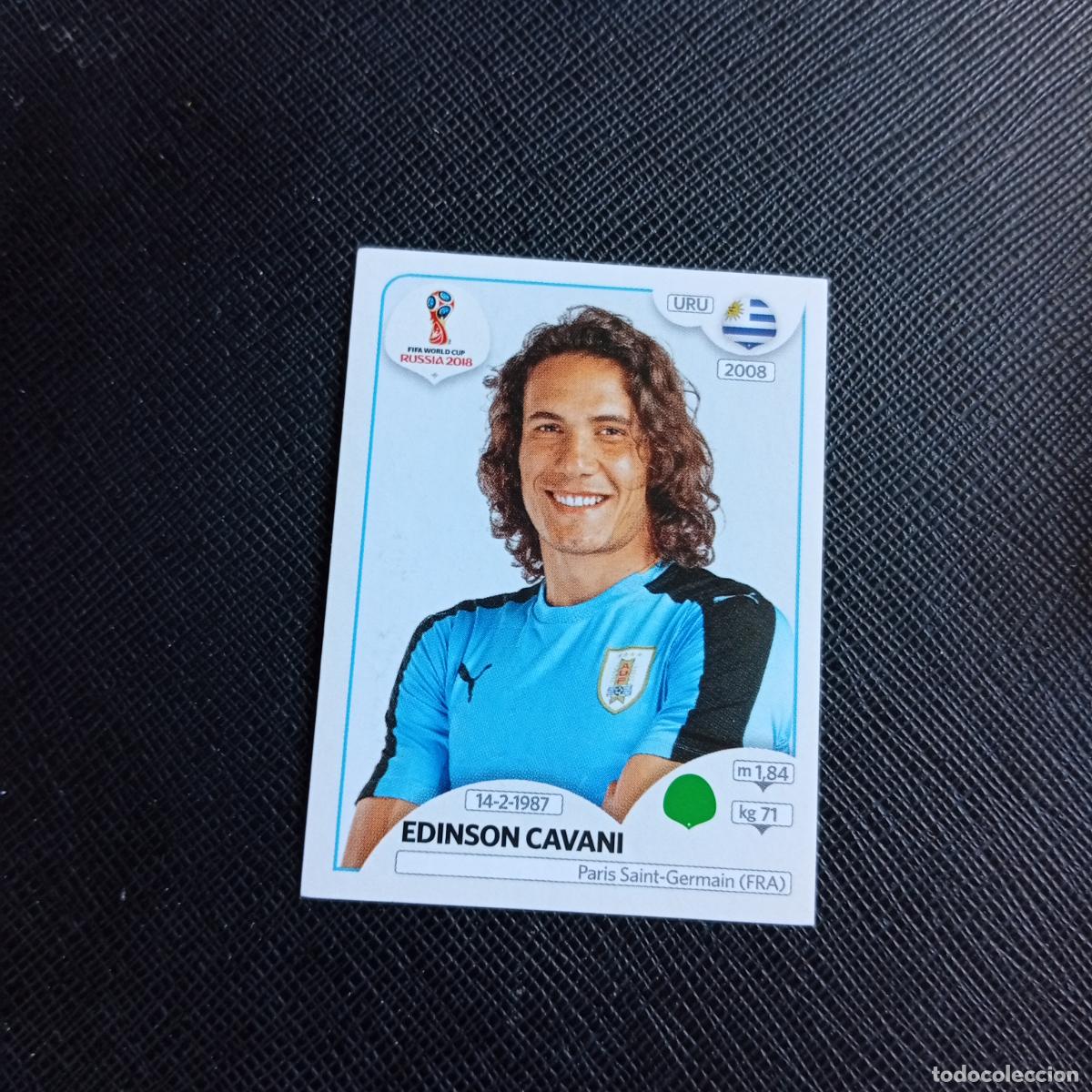 Cromos de f&uacute;tbol: 108 CAVANI URUGUAY PANINI MUNDIAL RUSIA 2018 CROMO FUTBOL 18 - SIN PEGAR - /CJ2