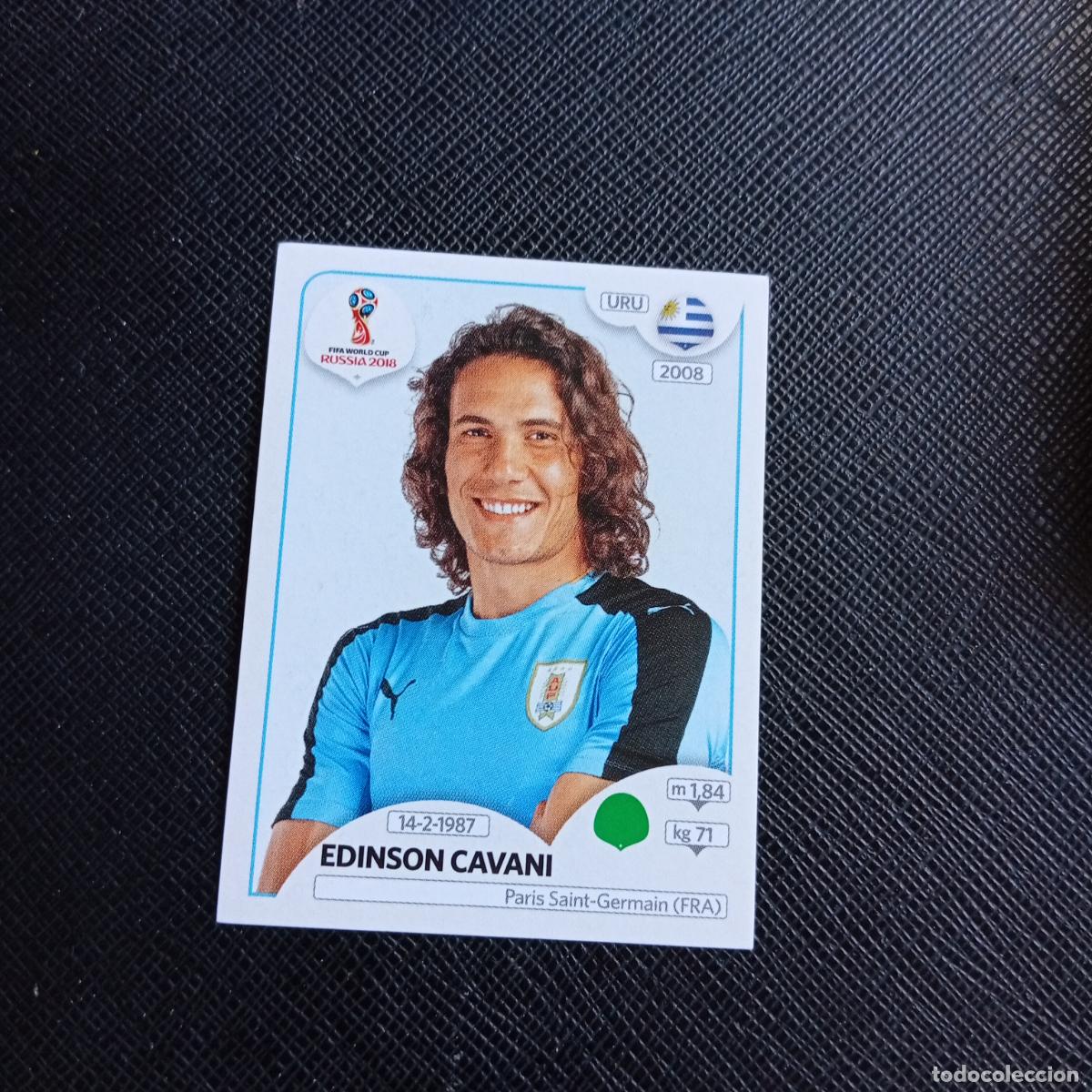 Cromos de f&uacute;tbol: 108 CAVANI URUGUAY PANINI MUNDIAL RUSIA 2018 CROMO FUTBOL 18 - SIN PEGAR - /CJ2