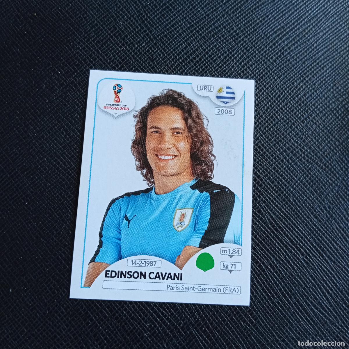 Cromos de f&uacute;tbol: 108 CAVANI URUGUAY PANINI MUNDIAL RUSIA 2018 CROMO FUTBOL 18 - SIN PEGAR - /CJ2 .