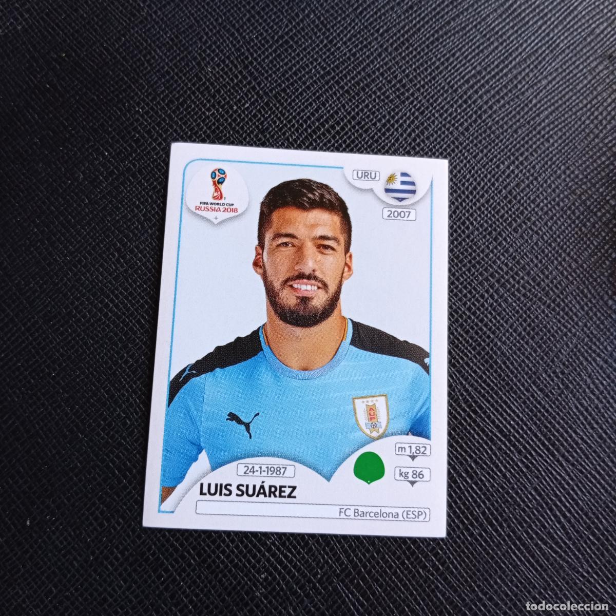 Cromos de f&uacute;tbol: 109 LUIS SUAREZ URUGUAY PANINI MUNDIAL RUSIA 2018 CROMO FUTBOL 18 - SIN PEGAR - /CJ2