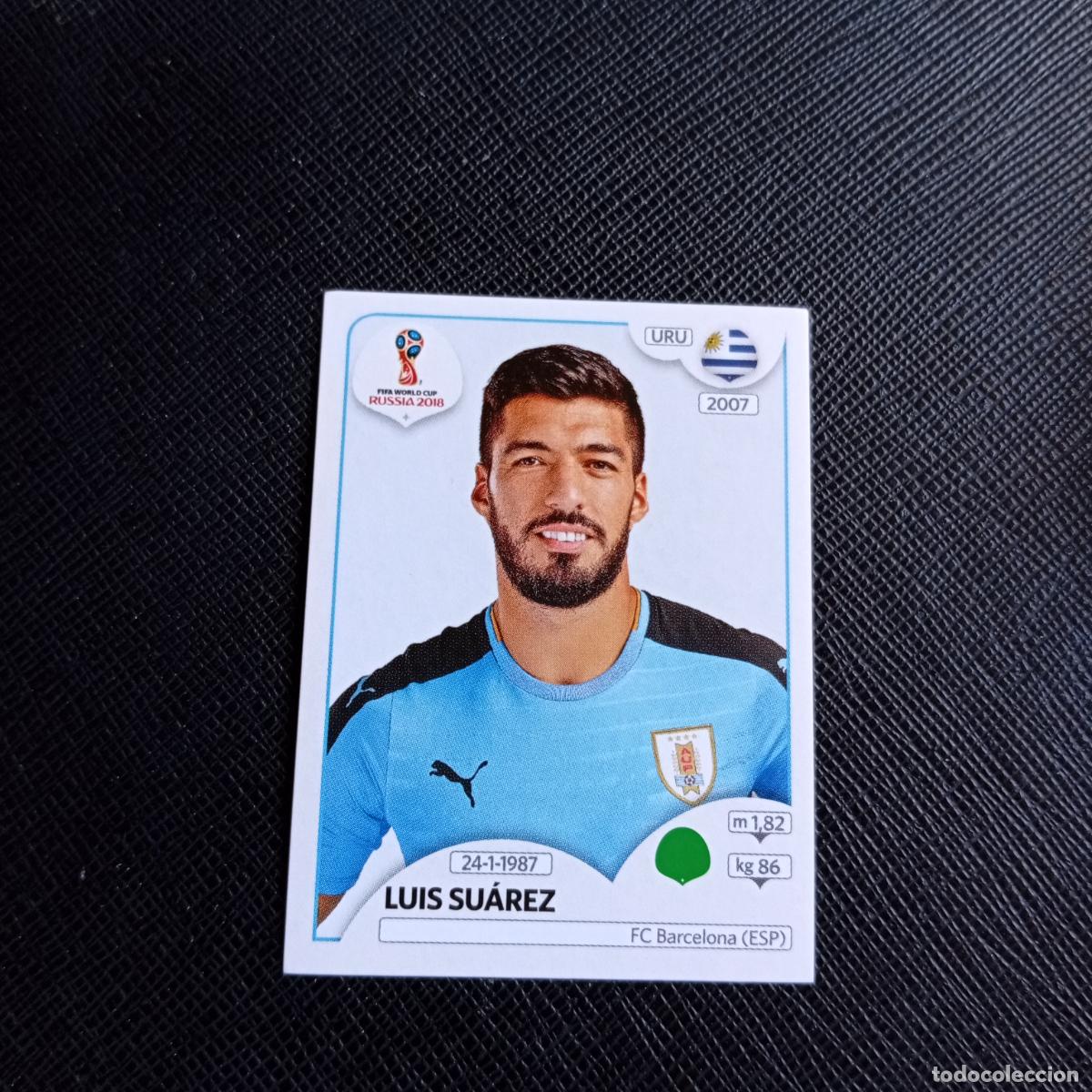 Cromos de f&uacute;tbol: 109 LUIS SUAREZ URUGUAY PANINI MUNDIAL RUSIA 2018 CROMO FUTBOL 18 - SIN PEGAR - /CJ2