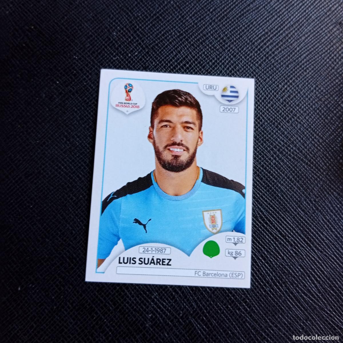 Cromos de f&uacute;tbol: 109 LUIS SUAREZ URUGUAY PANINI MUNDIAL RUSIA 2018 CROMO FUTBOL 18 - SIN PEGAR - /CJ2 .