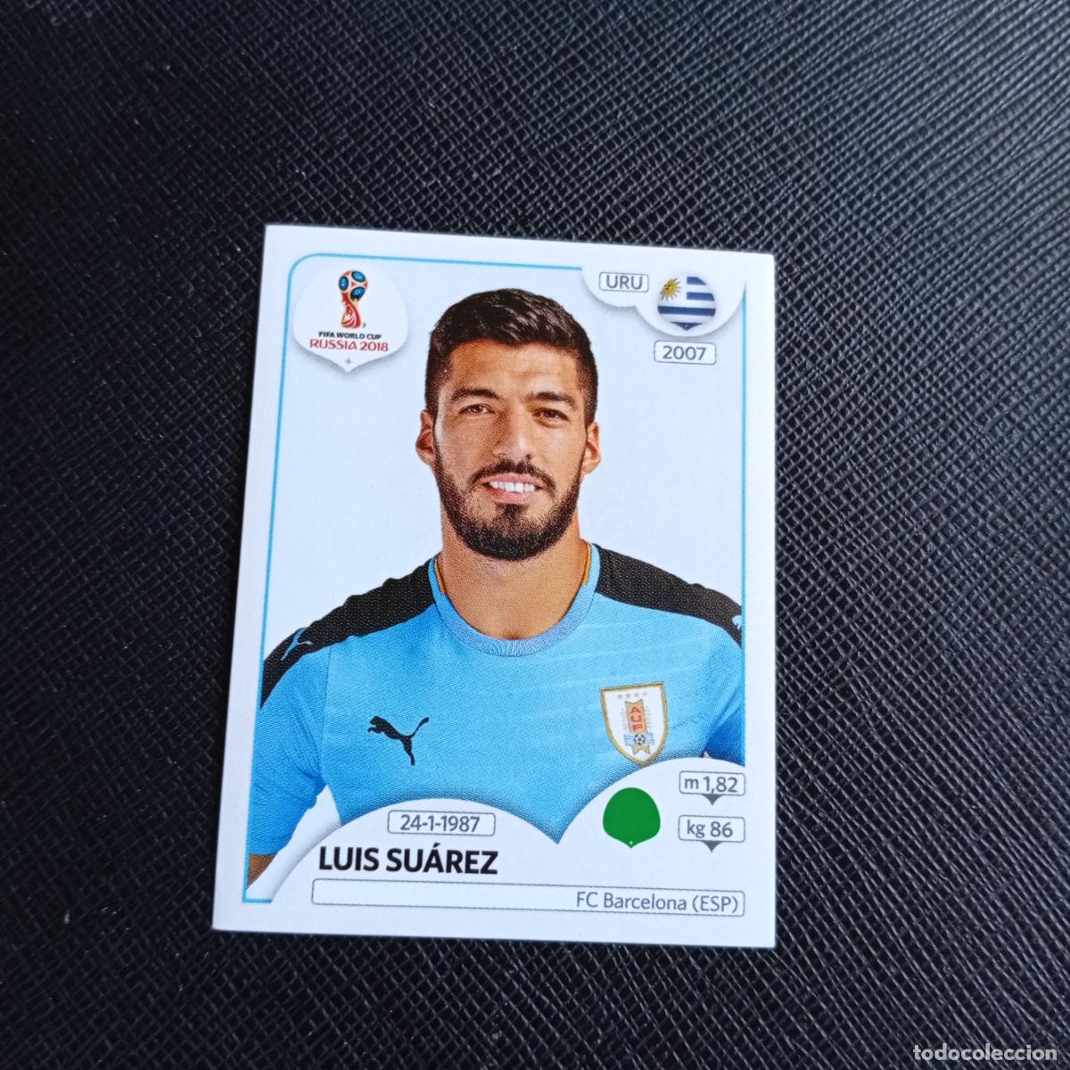 Cromos de f&uacute;tbol: 109 LUIS SUAREZ URUGUAY PANINI MUNDIAL RUSIA 2018 CROMO FUTBOL 18 - SIN PEGAR - /CJ2 ..