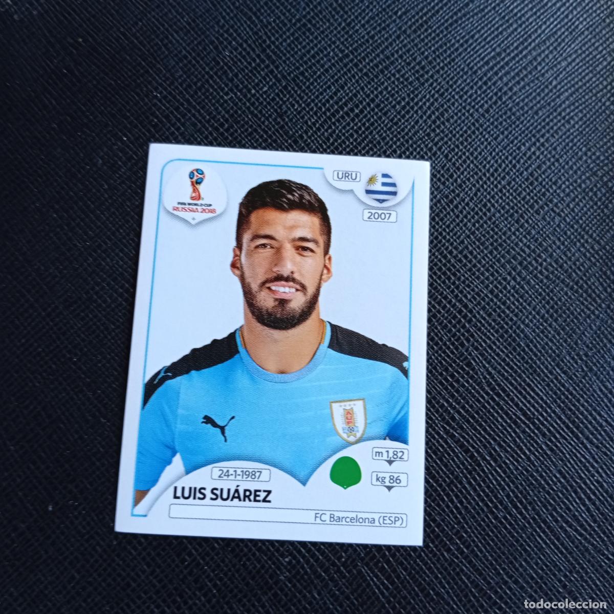 Cromos de f&uacute;tbol: 109 LUIS SUAREZ URUGUAY PANINI MUNDIAL RUSIA 2018 CROMO FUTBOL 18 - SIN PEGAR - /CJ2 ...
