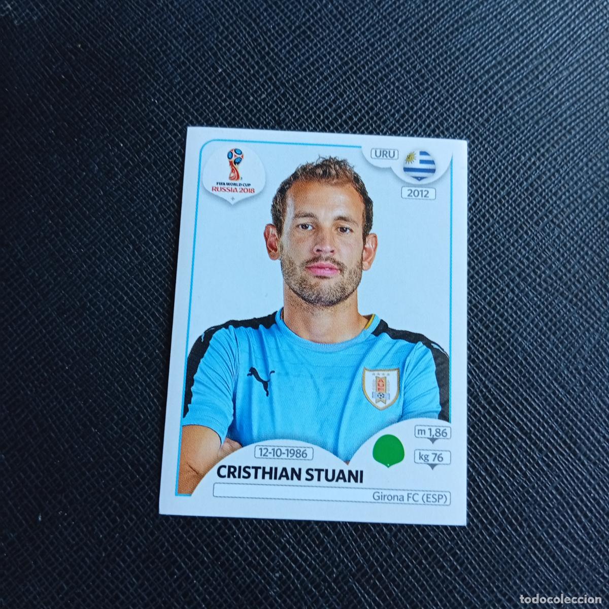 Cromos de f&uacute;tbol: 110 STUANI URUGUAY PANINI MUNDIAL RUSIA 2018 CROMO FUTBOL 18 - SIN PEGAR - /CJ2