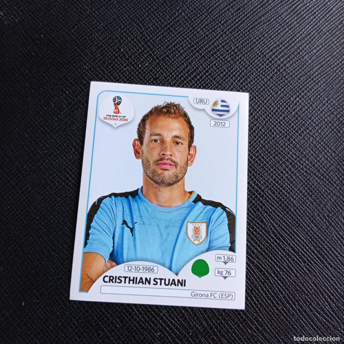 Cromos de f&uacute;tbol: 110 STUANI URUGUAY PANINI MUNDIAL RUSIA 2018 CROMO FUTBOL 18 - SIN PEGAR - /CJ2