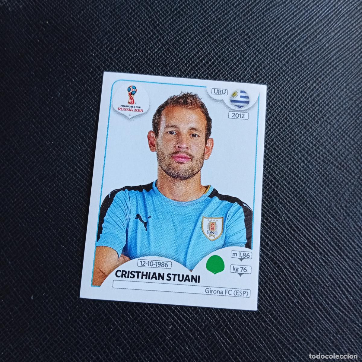 Cromos de f&uacute;tbol: 110 STUANI URUGUAY PANINI MUNDIAL RUSIA 2018 CROMO FUTBOL 18 - SIN PEGAR - /CJ2 .