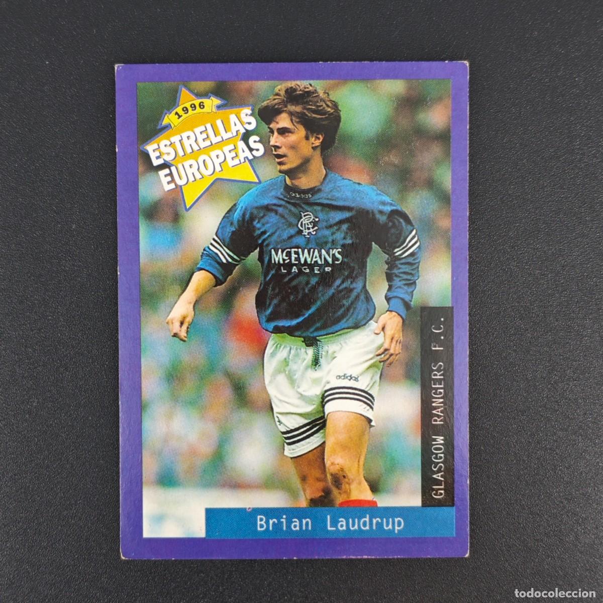 Cromos de f&uacute;tbol: CROMO FUTBOL PANINI BRIAN LAUDRUP GLASGOW RANGERS NUNCA PEGADO 1996 ESTRELLAS EUROPEAS RA1026