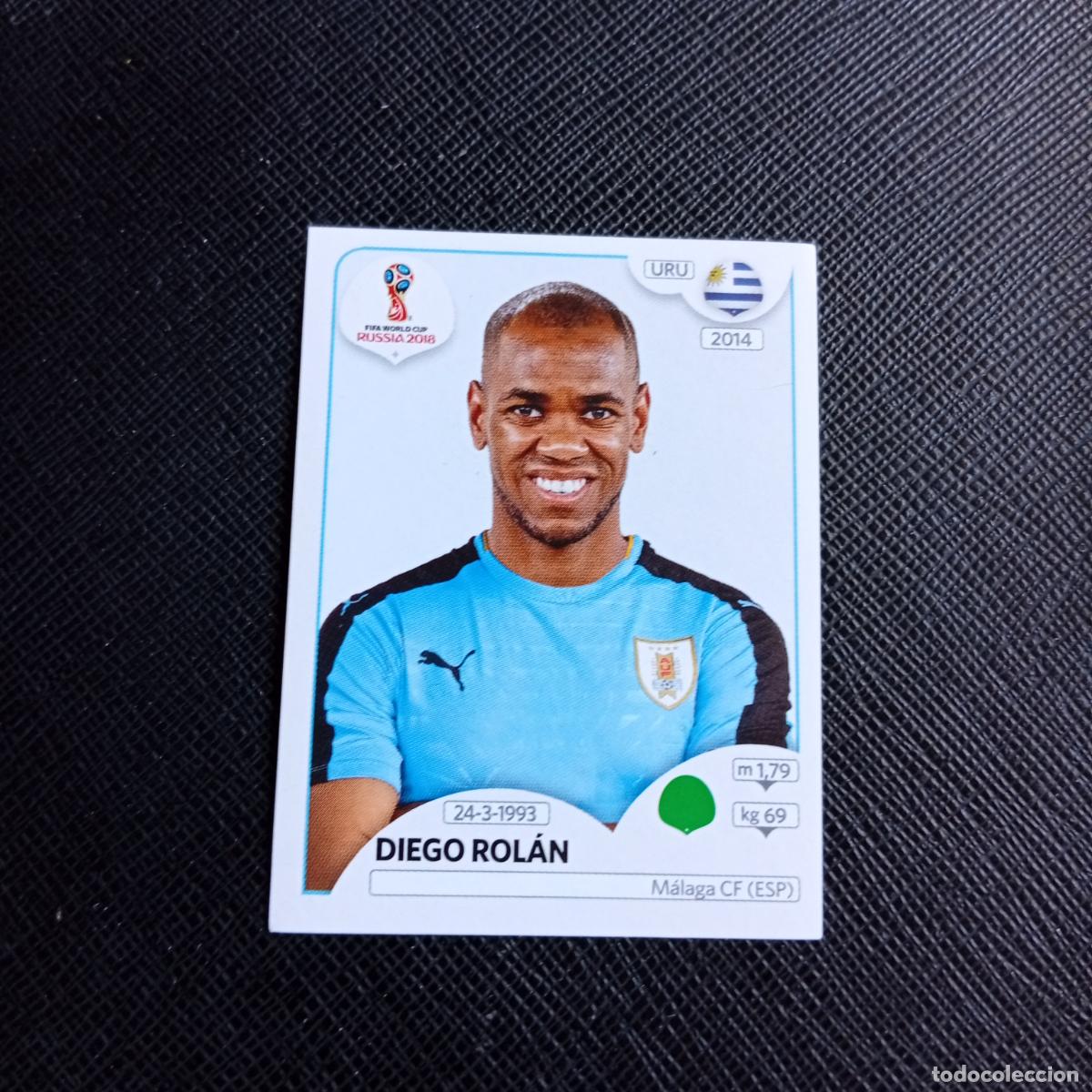 Cromos de f&uacute;tbol: 111 DIEGO ROLDAN URUGUAY PANINI MUNDIAL RUSIA 2018 CROMO FUTBOL 18 - SIN PEGAR - /CJ2 .