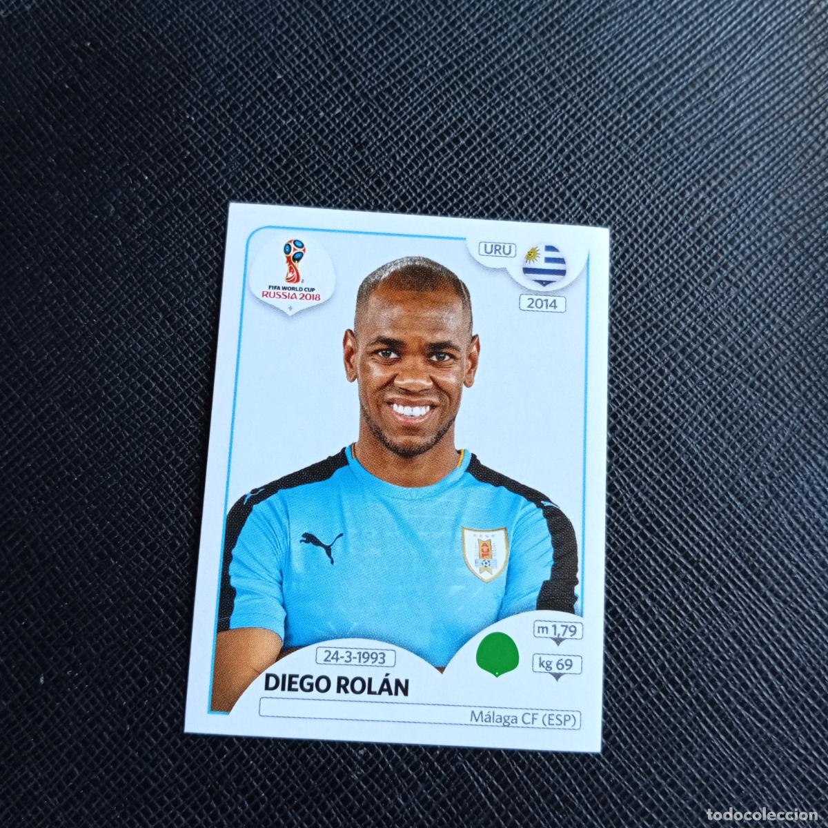 Cromos de f&uacute;tbol: 111 DIEGO ROLDAN URUGUAY PANINI MUNDIAL RUSIA 2018 CROMO FUTBOL 18 - SIN PEGAR - /CJ2 .