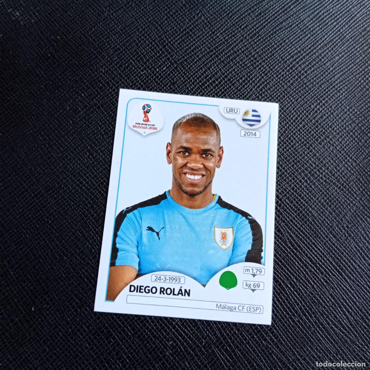 Cromos de f&uacute;tbol: 111 DIEGO ROLDAN URUGUAY PANINI MUNDIAL RUSIA 2018 CROMO FUTBOL 18 - SIN PEGAR - /CJ2 ..