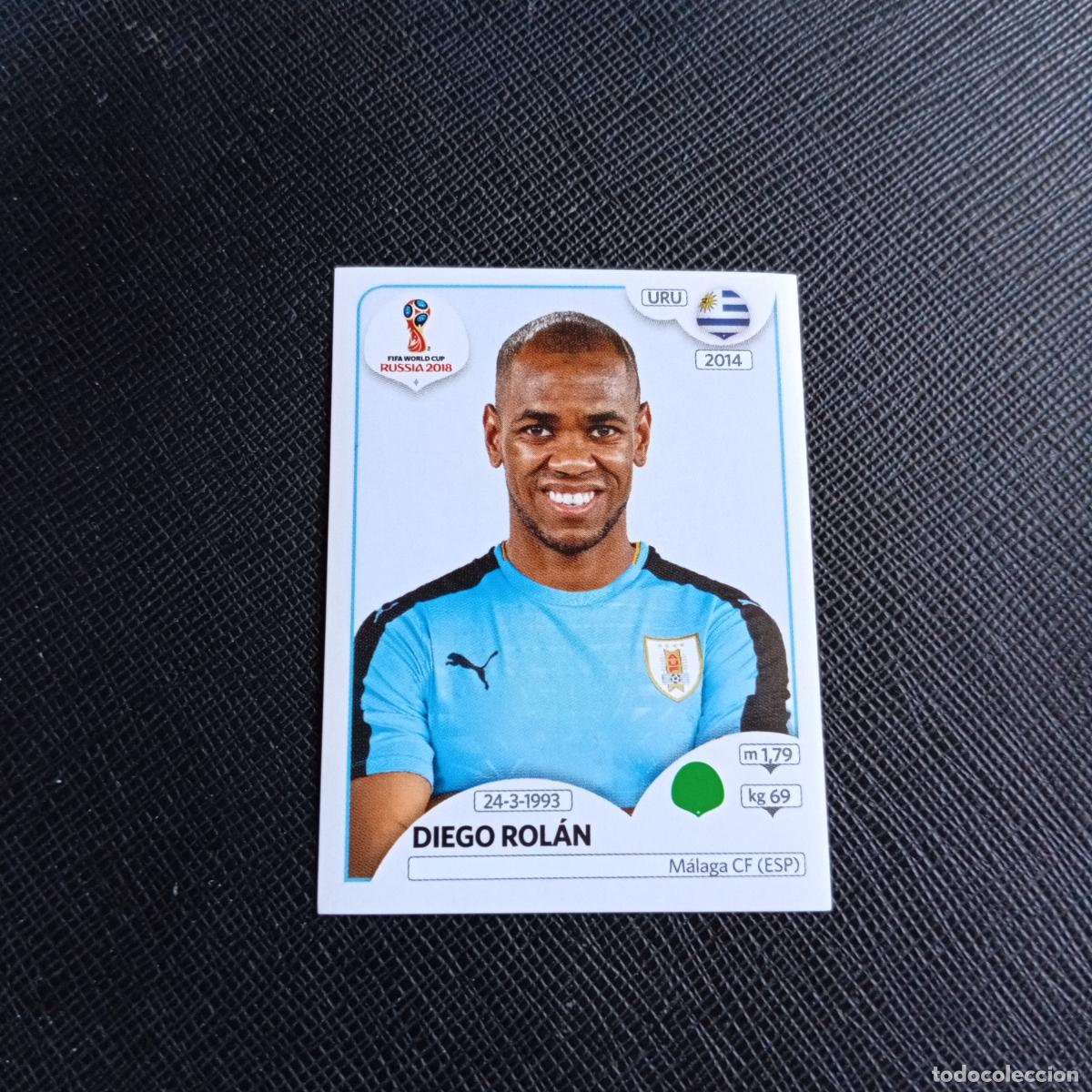 Cromos de f&uacute;tbol: 111 DIEGO ROLDAN URUGUAY PANINI MUNDIAL RUSIA 2018 CROMO FUTBOL 18 - SIN PEGAR - /CJ2 ..
