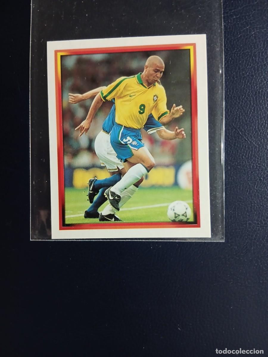 Fu&szlig;ball-Sticker: 261 Ronaldo Nazario - Brasil - Premier League 97 98 1997 1998 - Merlin - Sin pegar