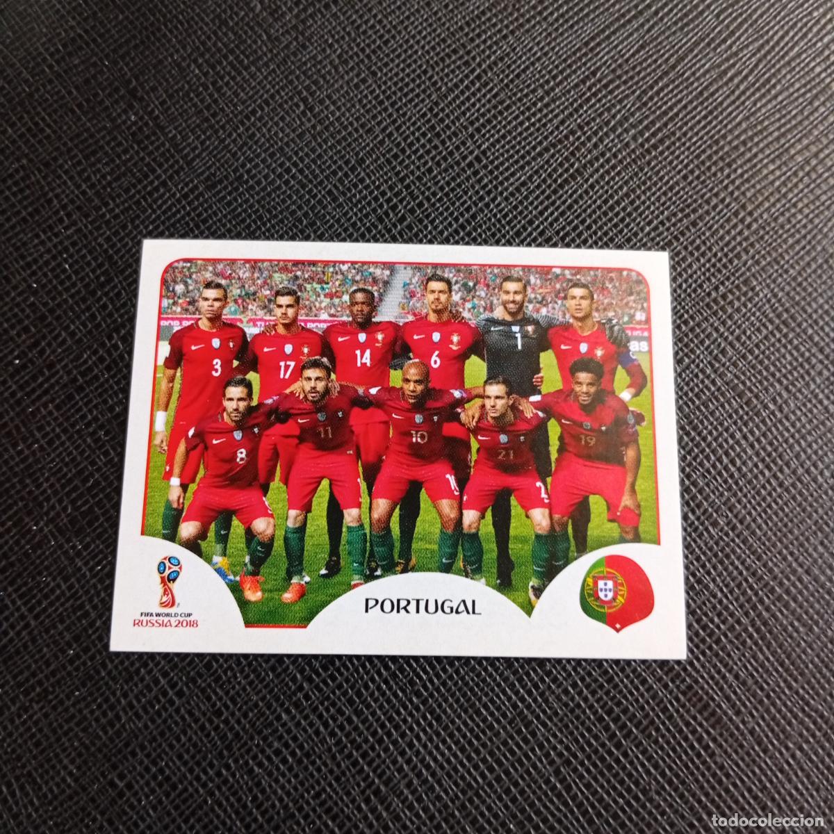 Fu&szlig;ball-Sticker: 113 ALINEACION CRISTIANO RONALDO PORTUGAL PANINI MUNDIAL RUSIA 2018 FUTBOL 18 - SIN PEGAR - /CJ2