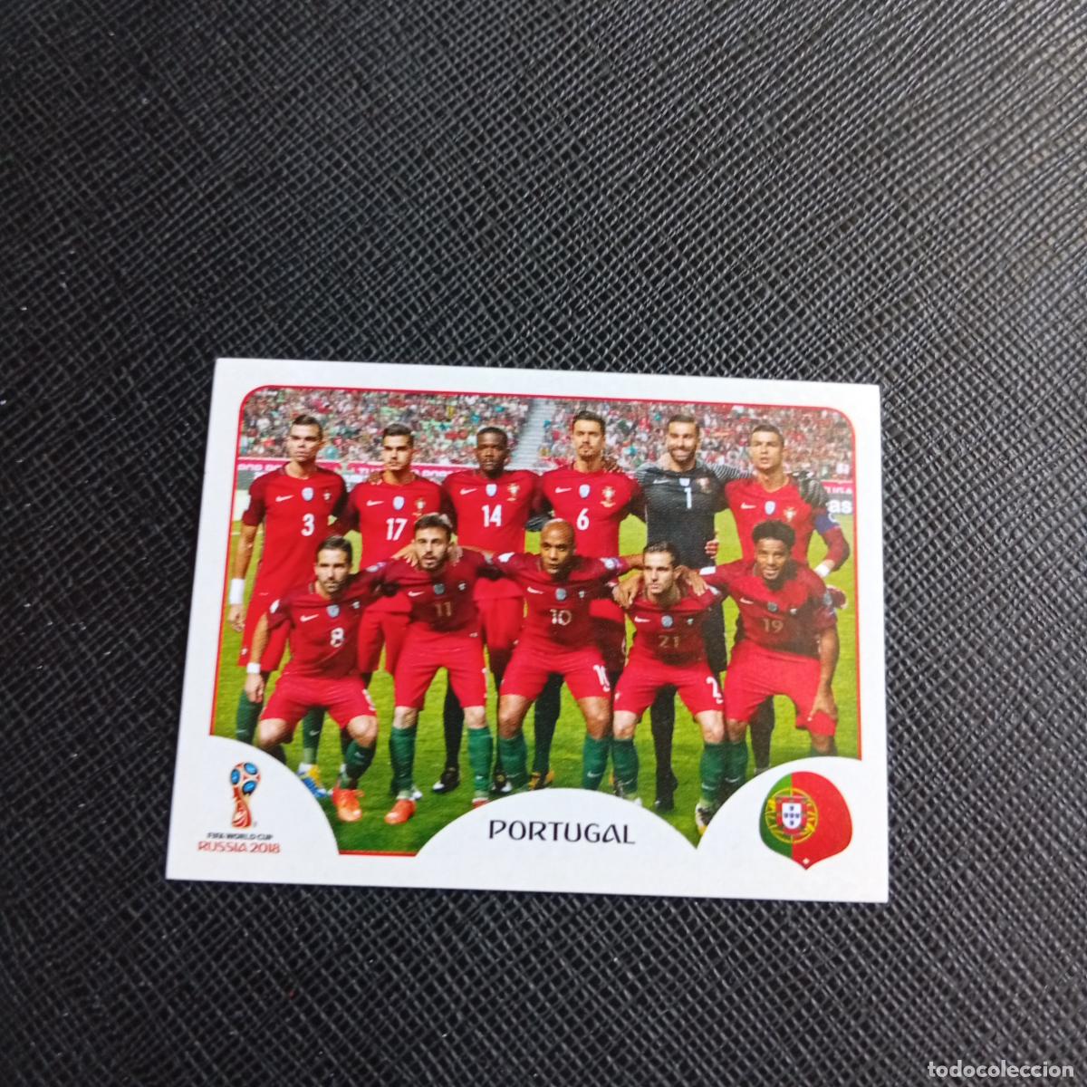 Fu&szlig;ball-Sticker: 113 ALINEACION CRISTIANO RONALDO PORTUGAL PANINI MUNDIAL RUSIA 2018 FUTBOL 18 - SIN PEGAR - /CJ2