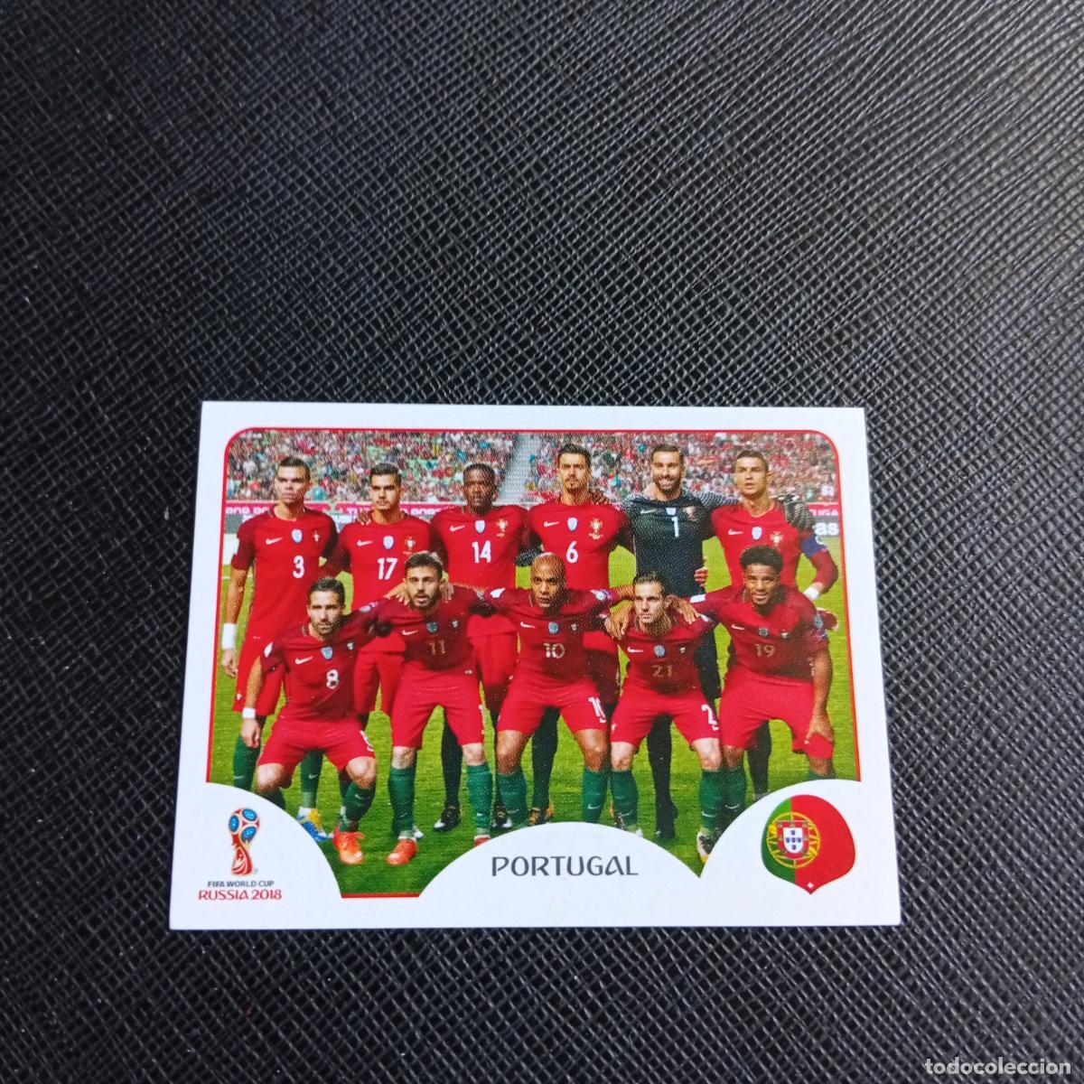 Cartes &agrave; collectionner de Football: 113 ALINEACION CRISTIANO RONALDO PORTUGAL PANINI MUNDIAL RUSIA 2018 FUTBOL 18 - SIN PEGAR - /CJ2 .