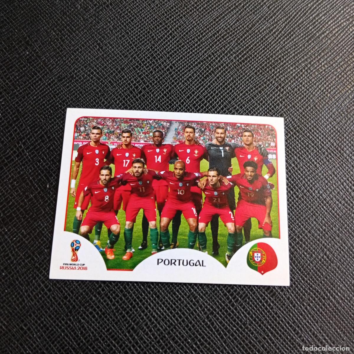 Cartes &agrave; collectionner de Football: 113 ALINEACION CRISTIANO RONALDO PORTUGAL PANINI MUNDIAL RUSIA 2018 FUTBOL 18 - SIN PEGAR - /CJ2 .