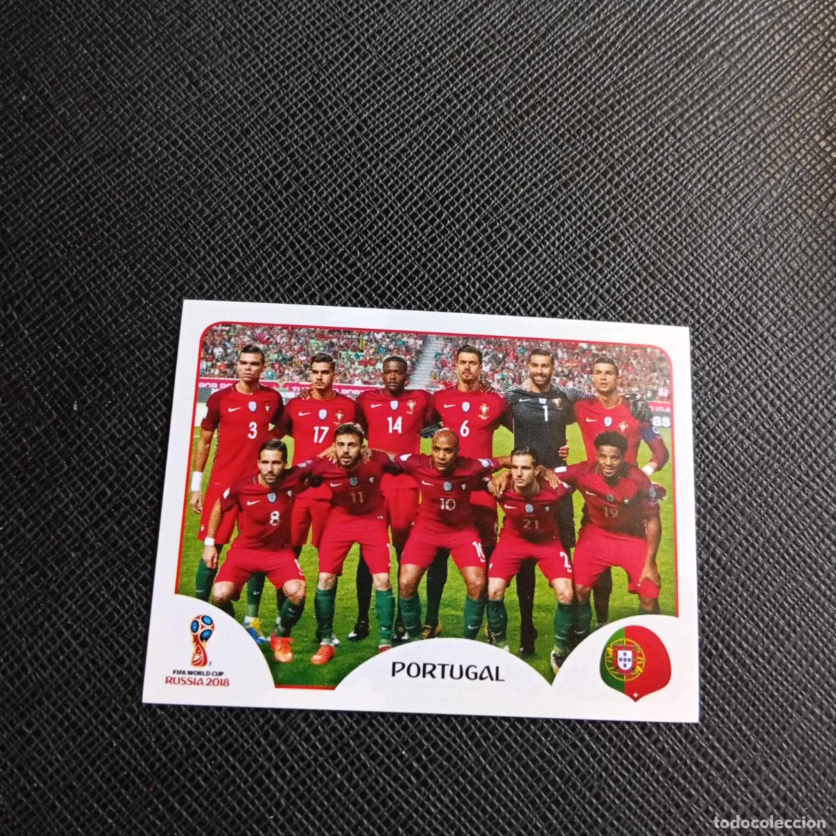 Cartes &agrave; collectionner de Football: 113 ALINEACION CRISTIANO RONALDO PORTUGAL PANINI MUNDIAL RUSIA 2018 FUTBOL 18 - SIN PEGAR - /CJ2 ..