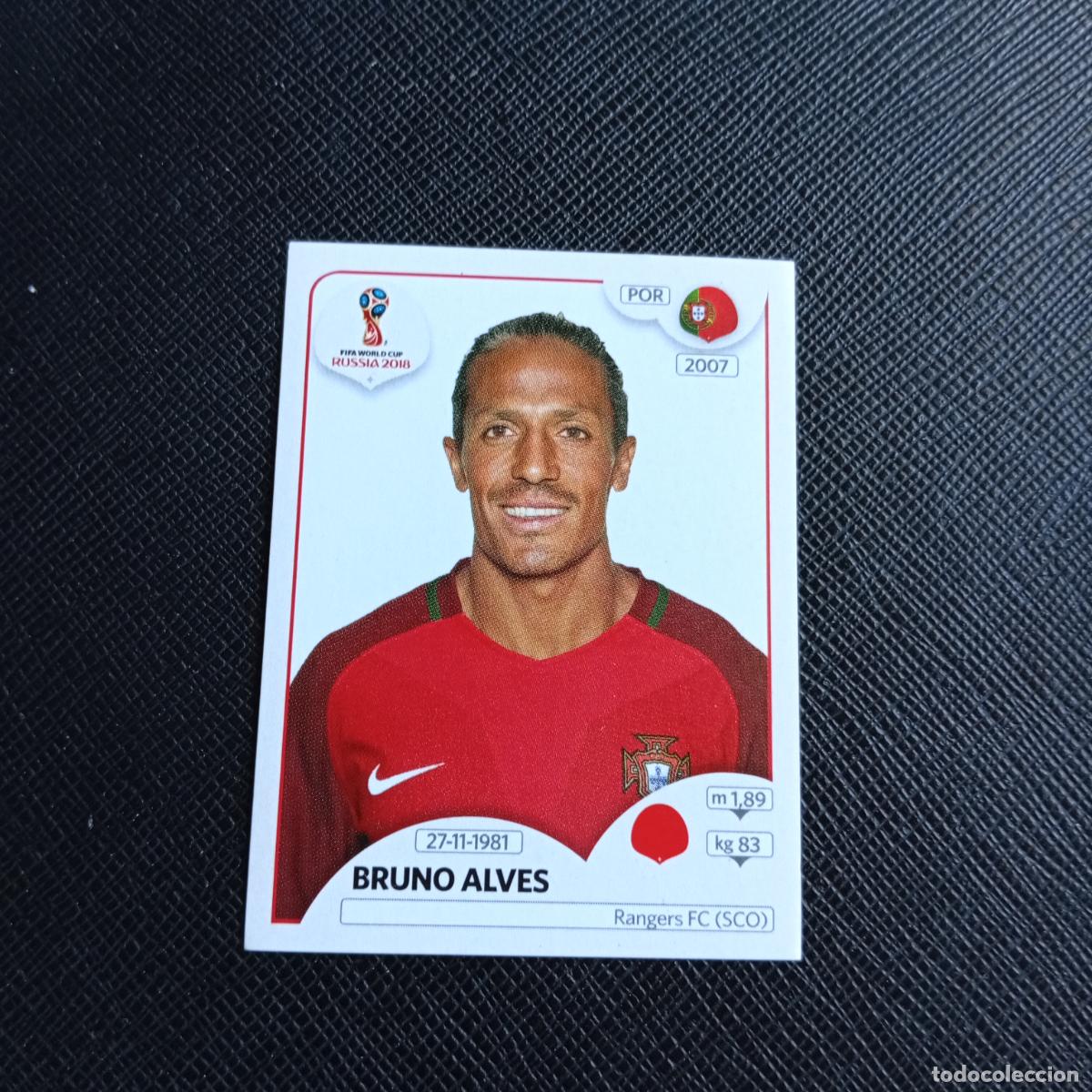 Cromos de f&uacute;tbol: 115 BRUNO ALVES PORTUGAL PANINI MUNDIAL RUSIA 2018 CROMO FUTBOL 18 - SIN PEGAR - /CJ2