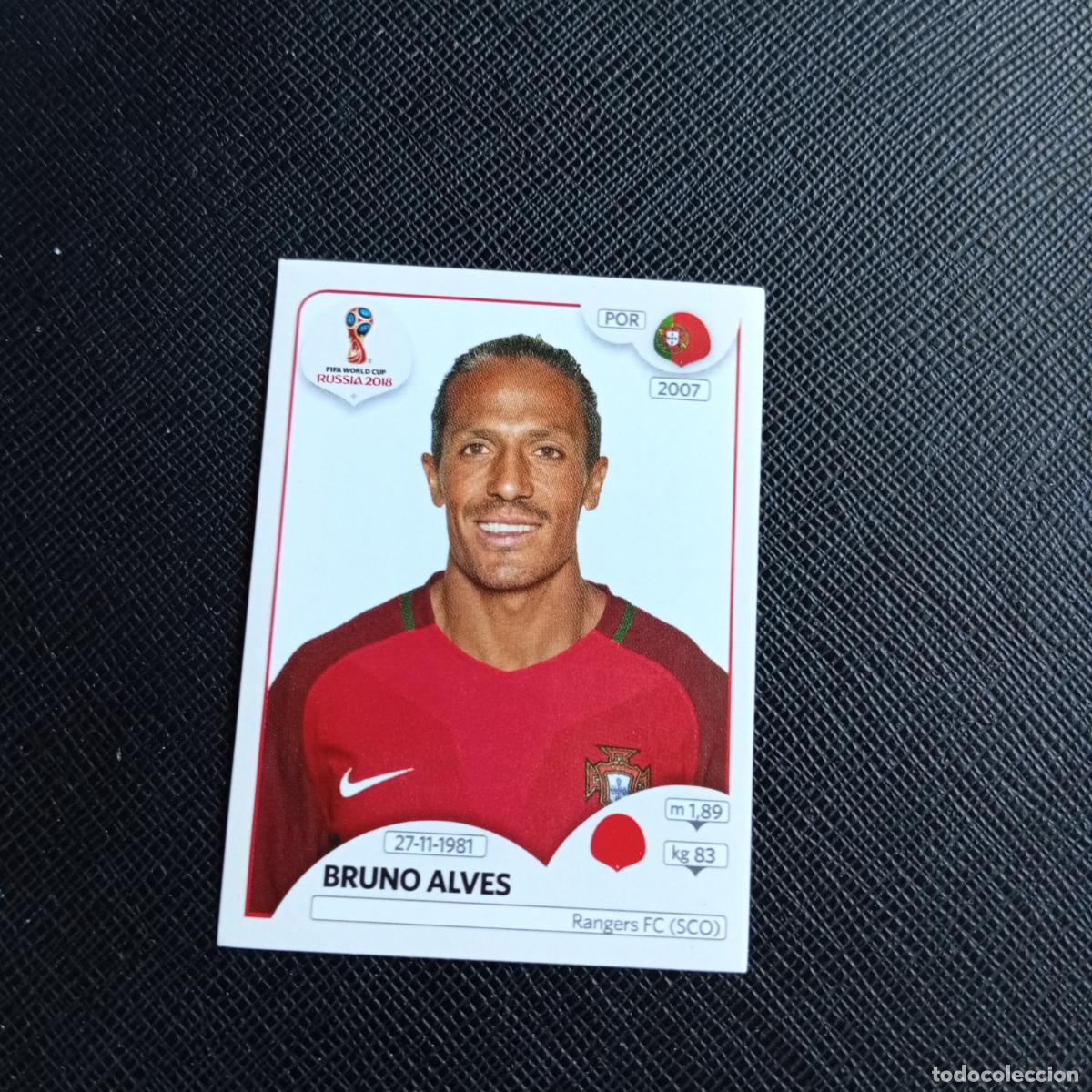 Cromos de Futebol: 115 BRUNO ALVES PORTUGAL PANINI MUNDIAL RUSIA 2018 CROMO FUTBOL 18 - SIN PEGAR - /CJ2