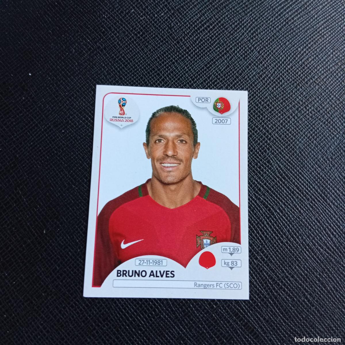 Cromos de Futebol: 115 BRUNO ALVES PORTUGAL PANINI MUNDIAL RUSIA 2018 CROMO FUTBOL 18 - SIN PEGAR - /CJ2 .