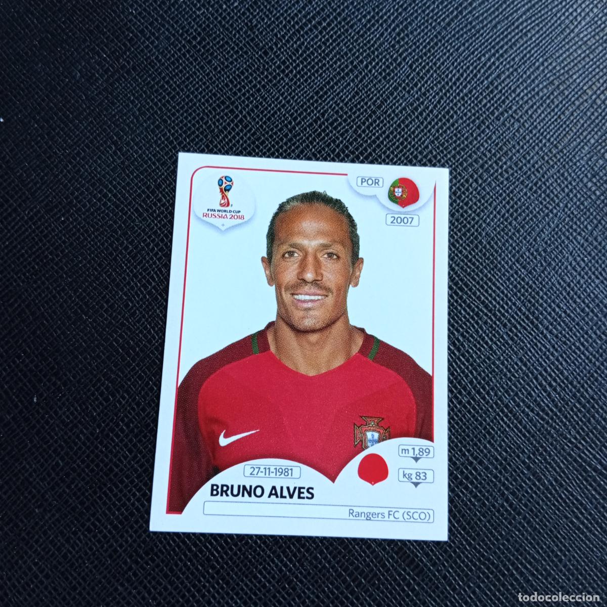 Cromos de Futebol: 115 BRUNO ALVES PORTUGAL PANINI MUNDIAL RUSIA 2018 CROMO FUTBOL 18 - SIN PEGAR - /CJ2 .