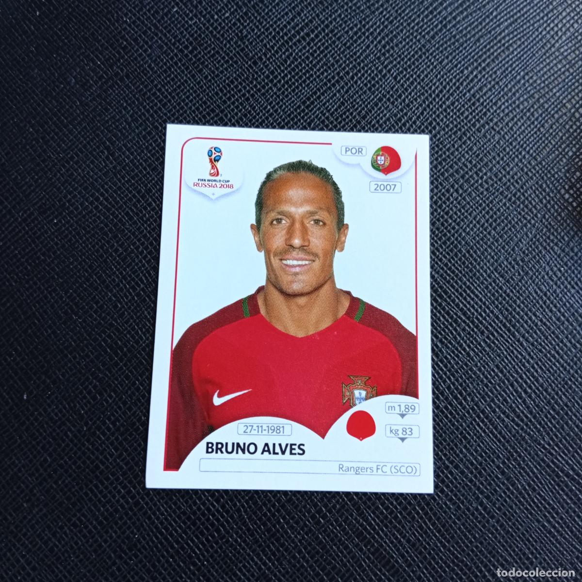 Cromos de Futebol: 115 BRUNO ALVES PORTUGAL PANINI MUNDIAL RUSIA 2018 CROMO FUTBOL 18 - SIN PEGAR - /CJ2 ..