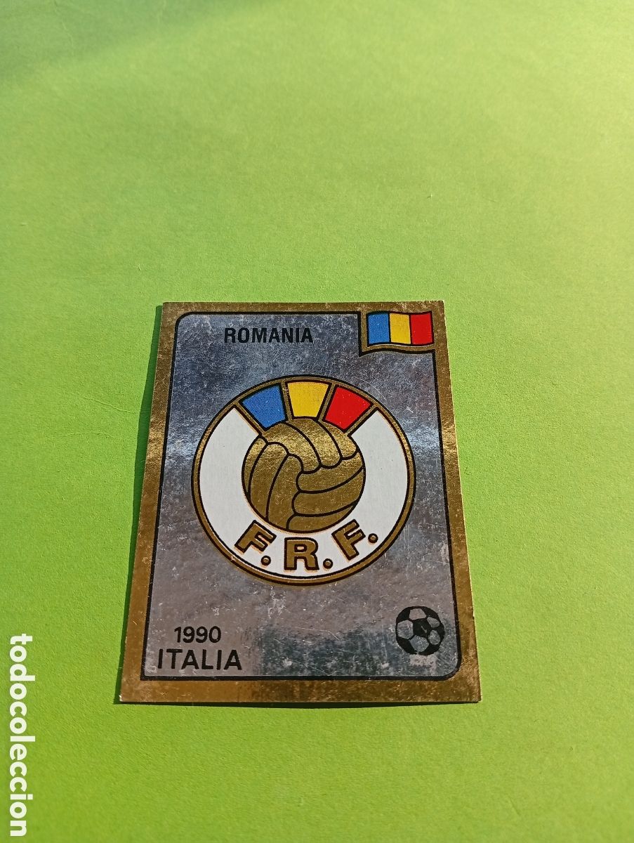 Figurine di Calcio: 1990 ITALIA 90 - N&ordm; 152 ESCUDO - RUMANIA - ED. CARVAJAL / PANINI