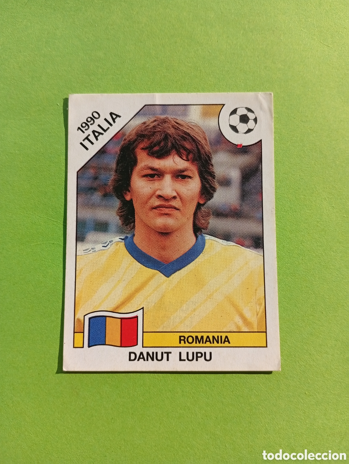 Fu&szlig;ball-Sticker: 1990 ITALIA 90 - N&ordm; 166 DANUT LUPU - RUMANIA - ED. CARVAJAL / PANINI
