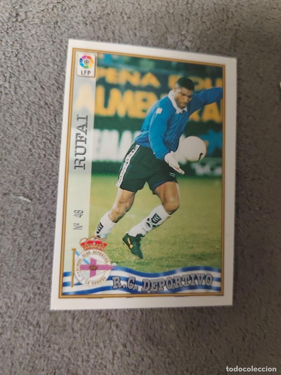 Cromos de Futebol: 48. RUFAI R.C. DEPORTIVO MUNDICROMO FICHAS 97 98 LIGA 1997 1998 CARD ABB