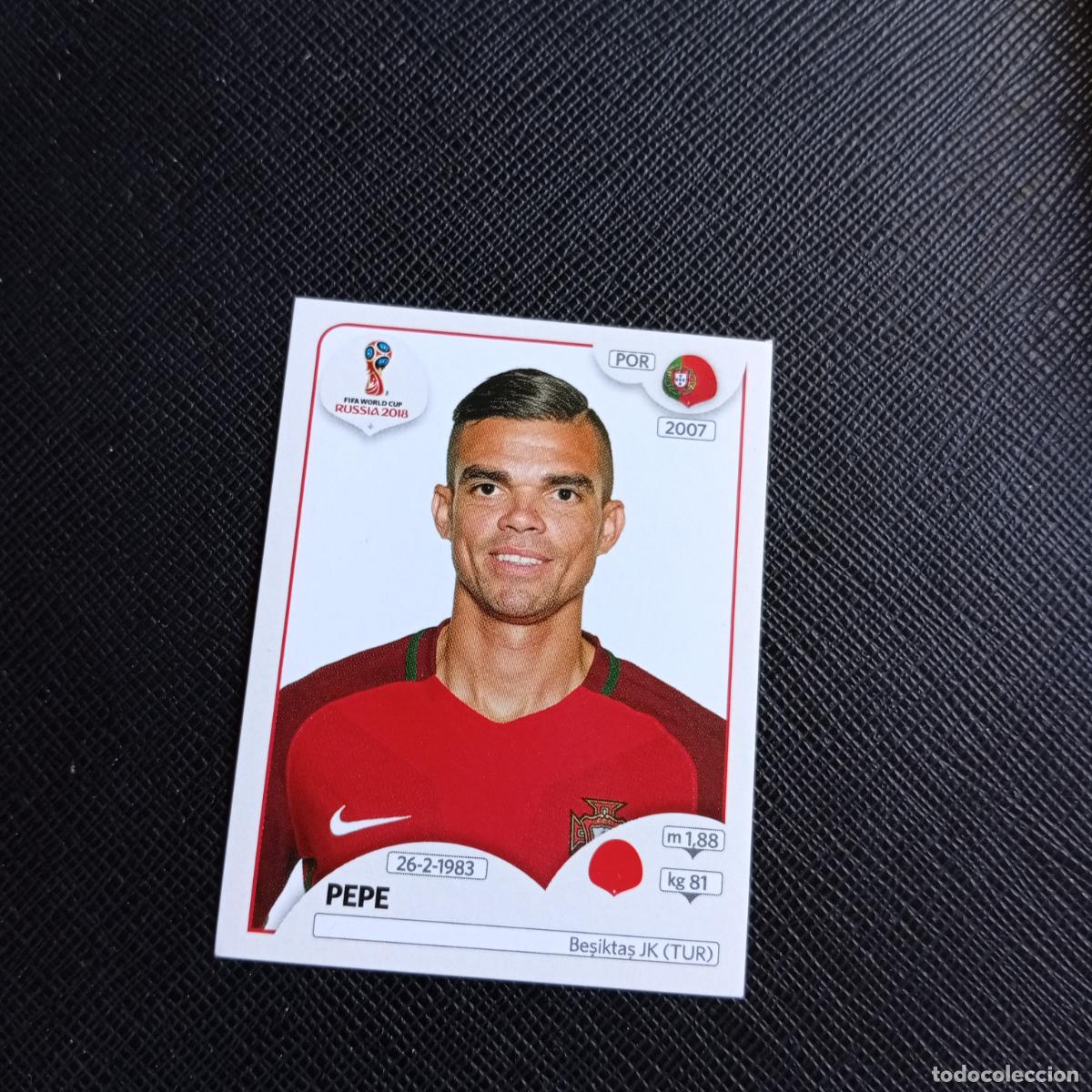 Football Stickers: 116 PEPE PORTUGAL PANINI MUNDIAL RUSIA 2018 CROMO FUTBOL 18 - SIN PEGAR - /CJ2 .
