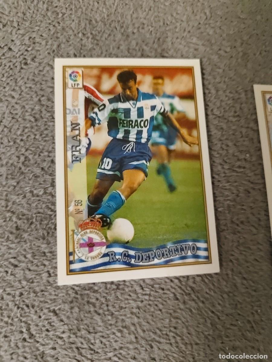 Cromos de Futebol: 56. FRAN R.C. DEPORTIVO MUNDICROMO FICHAS 97 98 LIGA 1997 1998 CARD ABB