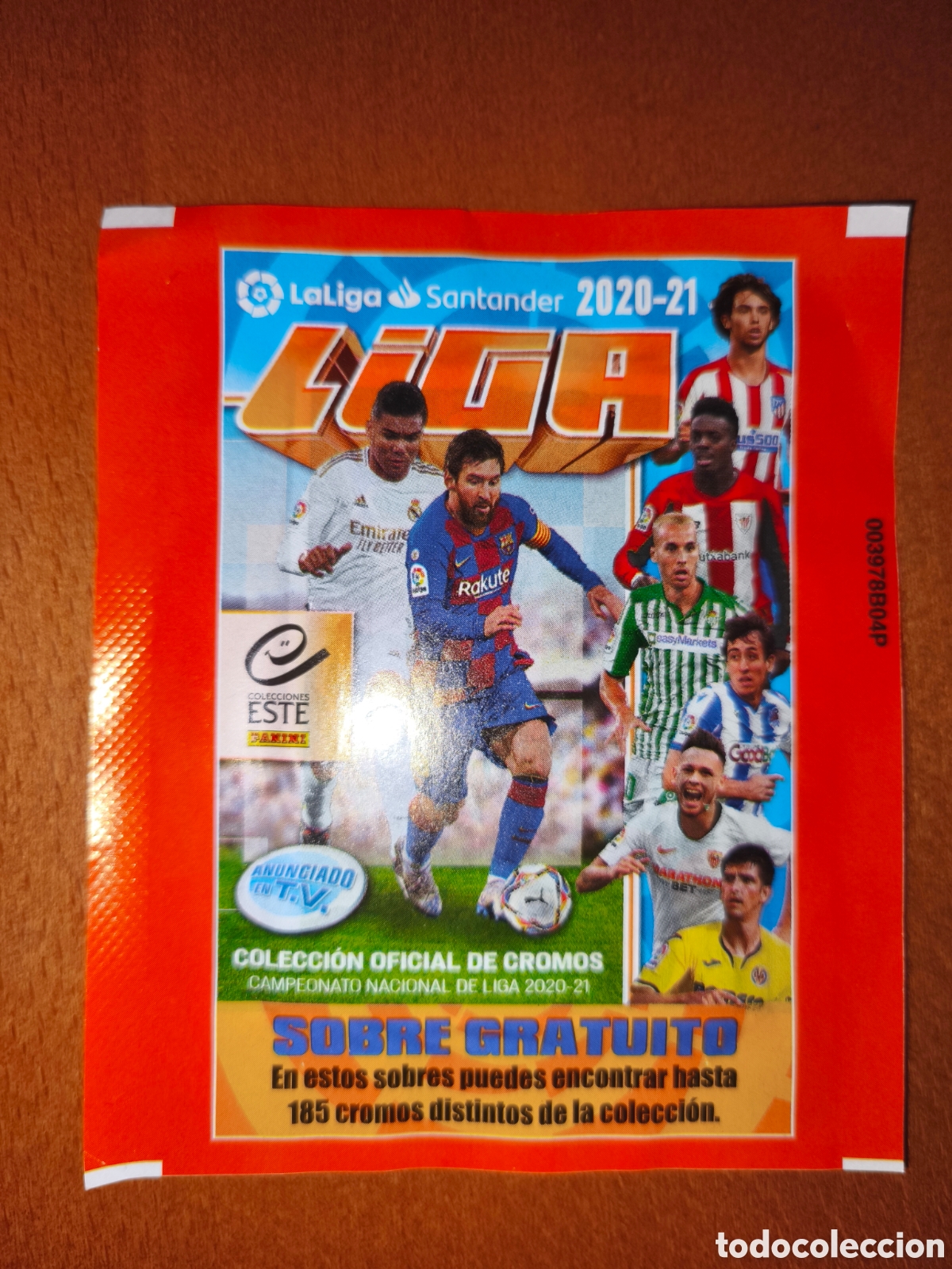 Fu&szlig;ball-Sticker: Sobre sin abrir PROMOCI&Oacute;NAL liga este 20/21