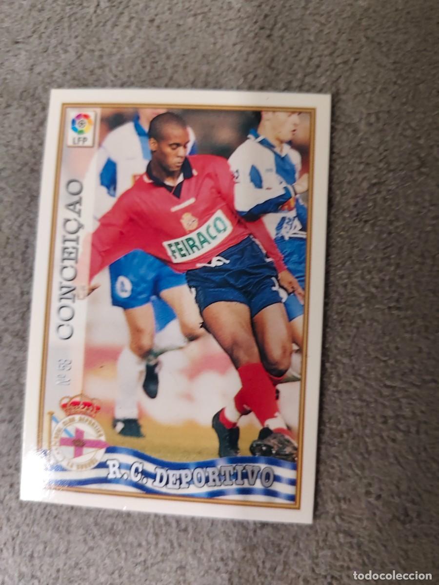 Fu&szlig;ball-Sticker: 58. CONCEI&Ccedil;AO R.C. DEPORTIVO MUNDICROMO FICHAS 97 98 LIGA 1997 1998 CARD ABB