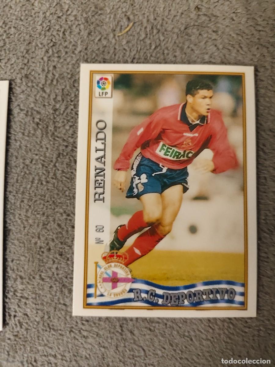 Fu&szlig;ball-Sticker: 60. RENALDO R.C. DEPORTIVO MUNDICROMO FICHAS 97 98 LIGA 1997 1998 CARD ABB