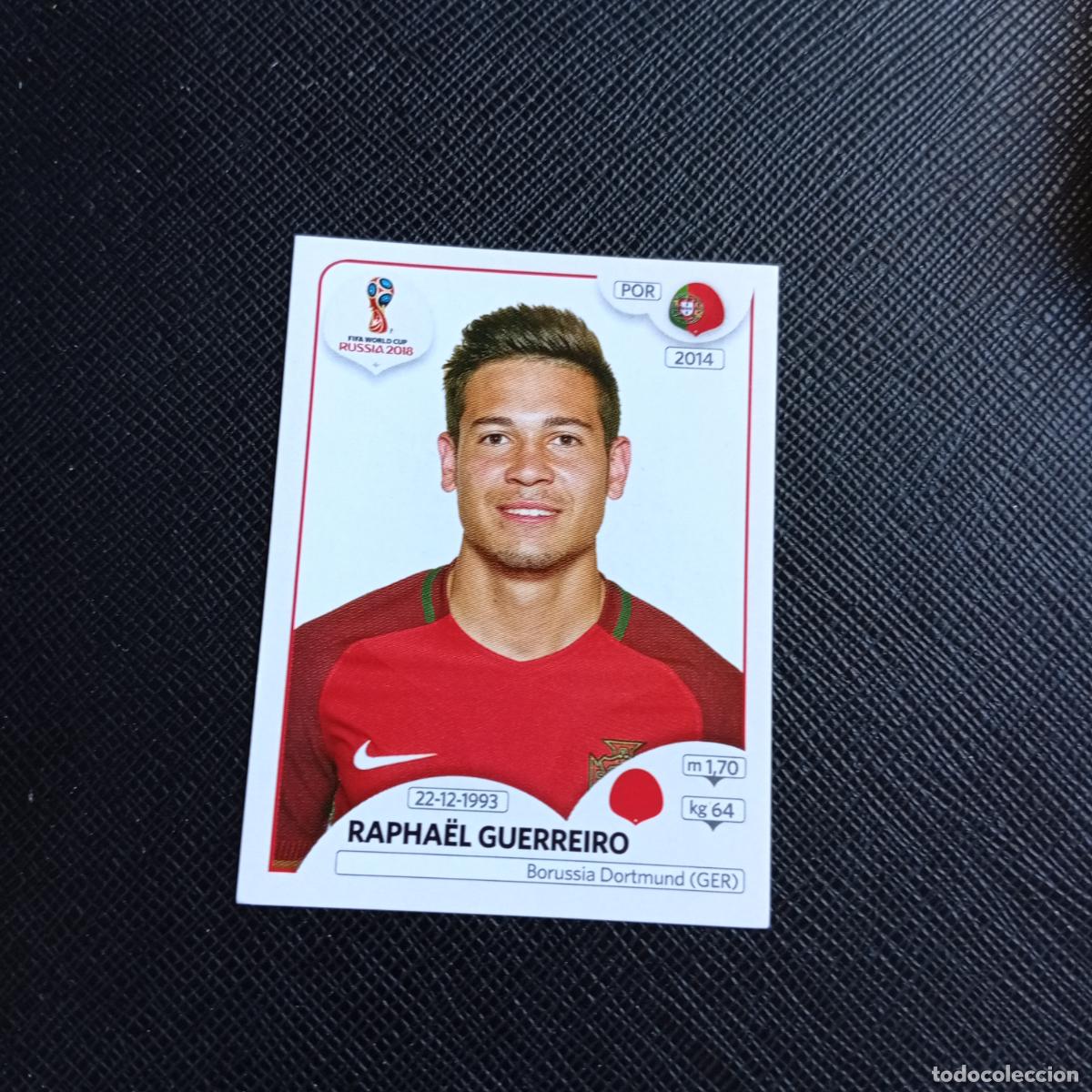 Cromos de Futebol: 120 GUERREIRO PORTUGAL PANINI MUNDIAL RUSIA 2018 CROMO FUTBOL 18 - SIN PEGAR - /CJ2