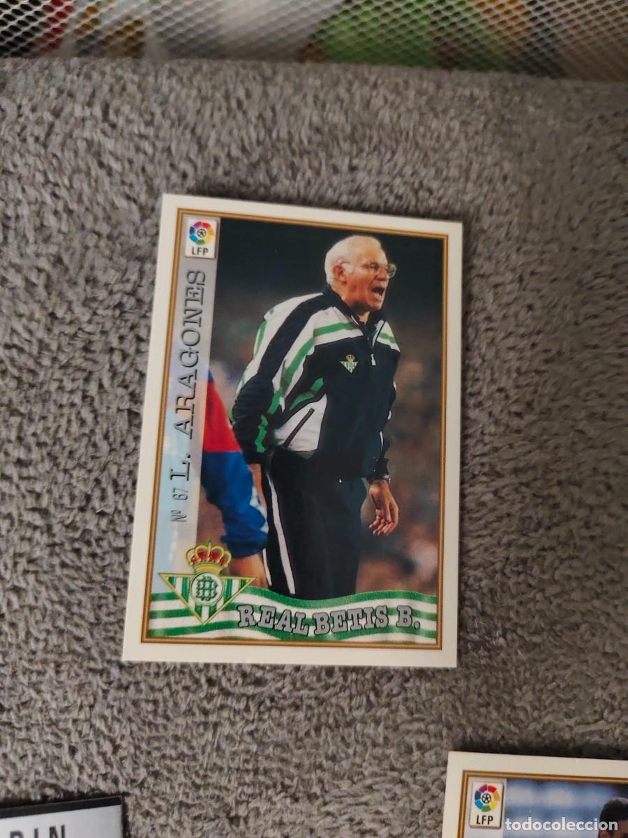 Cromos de Futebol: 67. LUIS ARAGON&Eacute;S REAL BETIS MUNDICROMO FICHAS 97 98 LIGA 1997 1998 CARD ABB