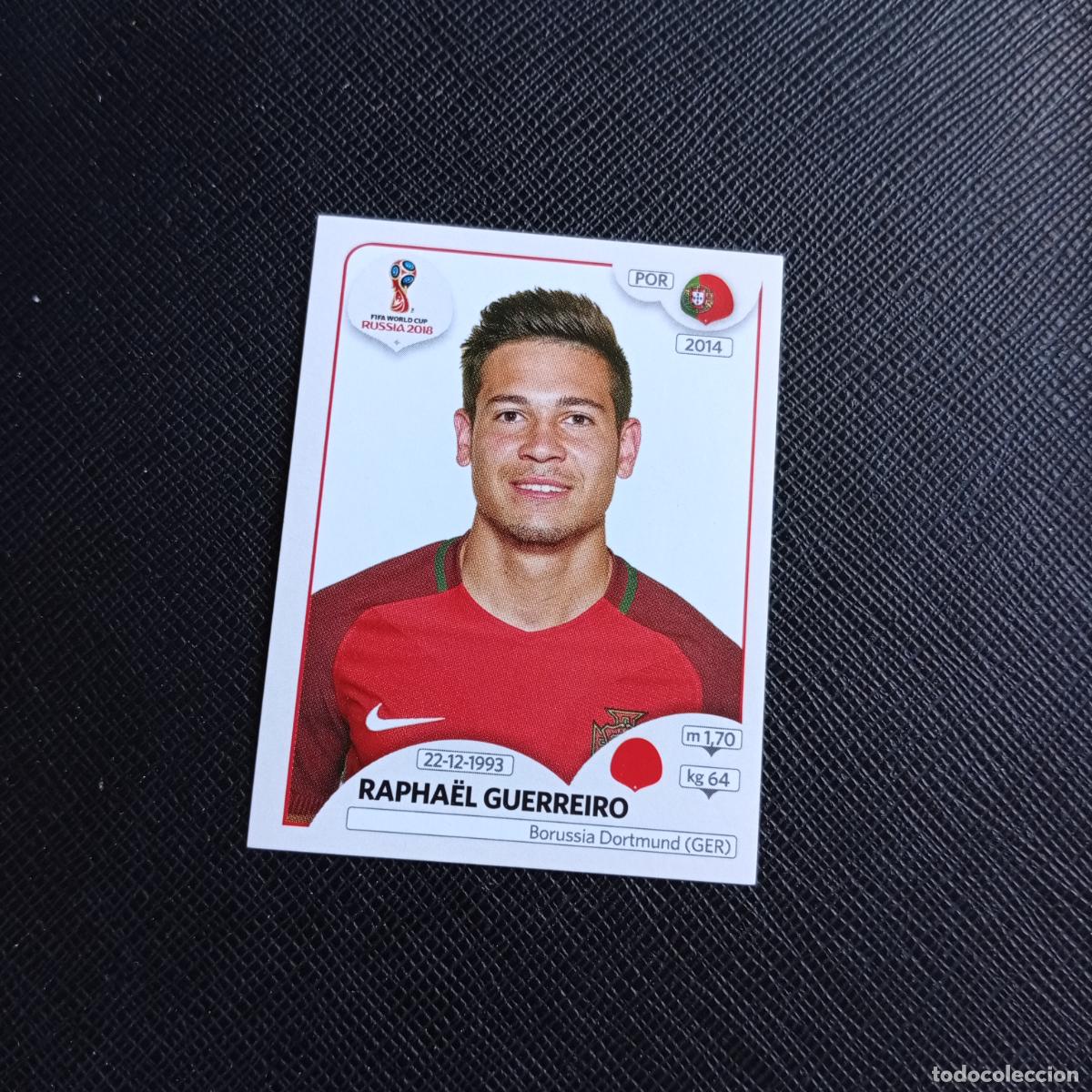 Cromos de Futebol: 120 GUERREIRO PORTUGAL PANINI MUNDIAL RUSIA 2018 CROMO FUTBOL 18 - SIN PEGAR - /CJ2