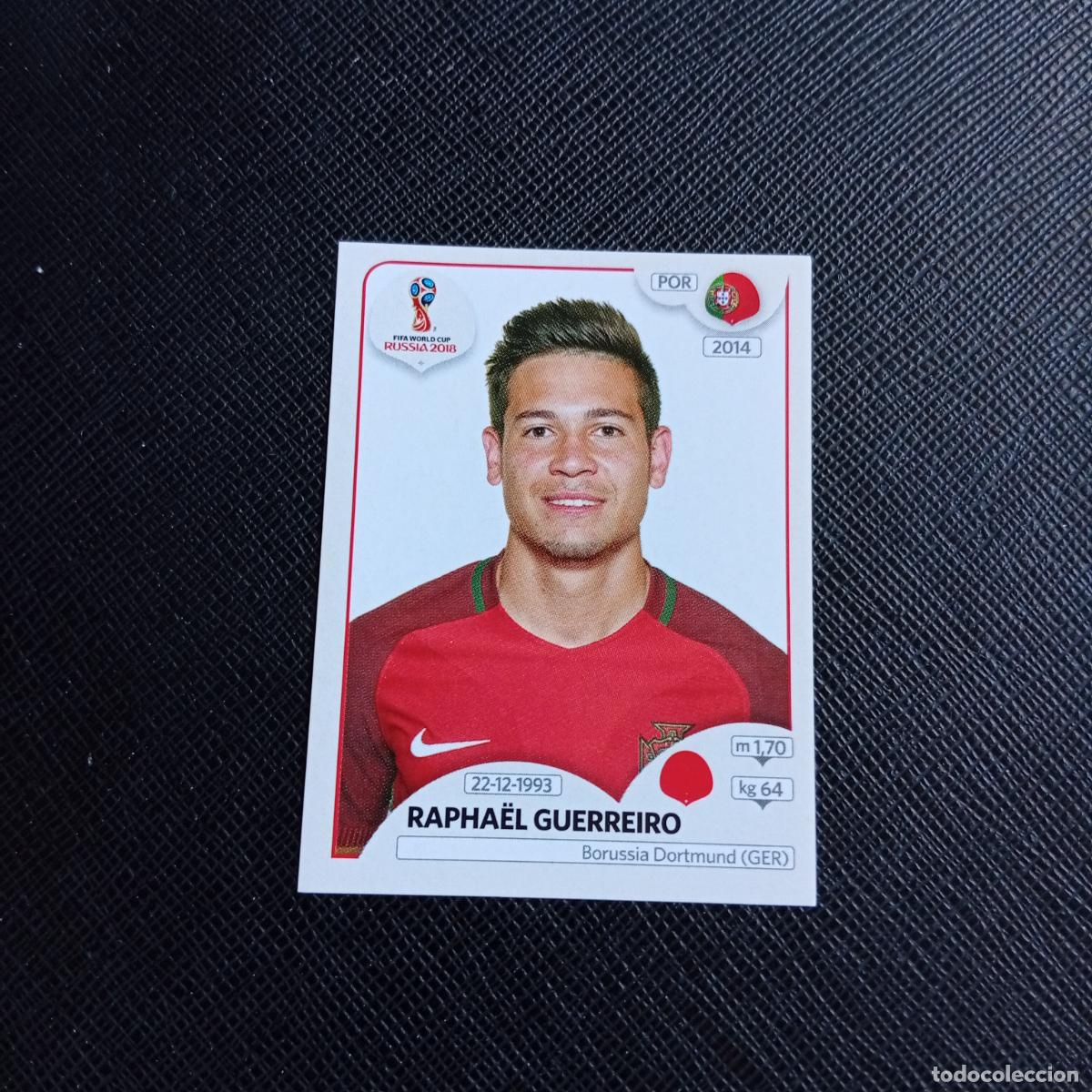 Cromos de Futebol: 120 GUERREIRO PORTUGAL PANINI MUNDIAL RUSIA 2018 CROMO FUTBOL 18 - SIN PEGAR - /CJ2 .